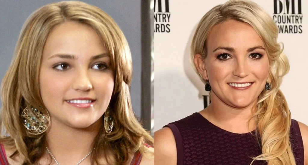 Jamie Lynn Spears Then and Now